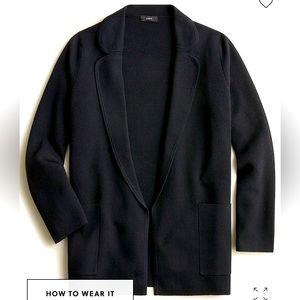 J.Crew Sweater Blazer